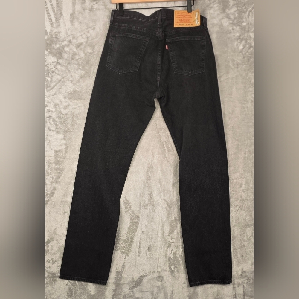 NWOT Denim Tears + Levi 501 DT Black Straight Leg Jeans Mens 34x34 Button Fly - Picture 7 of 7